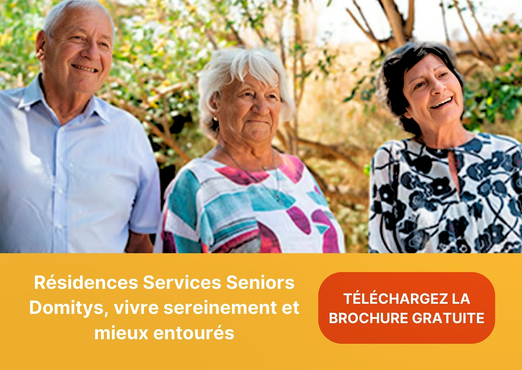 Envie d'en savoir plus                                         sur les Résidences                                         Services Seniors Domitys ?                                         